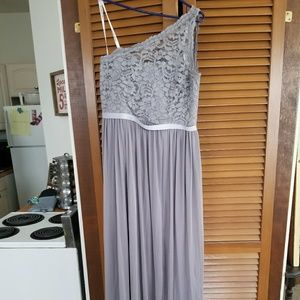 Floor length prom dress